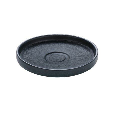 Nara Saucer Black 15cm