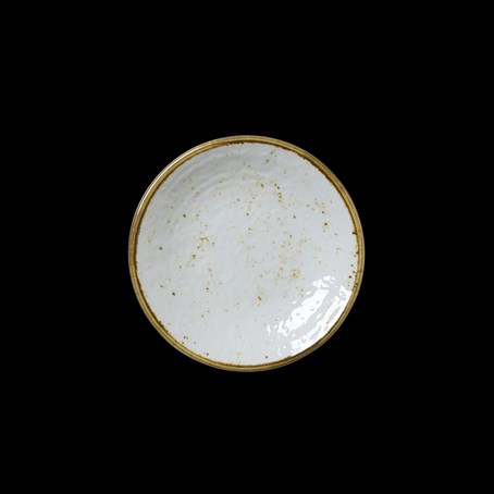 Craft White Dinnerware Round Pebble Plate 16.2x1.9cm