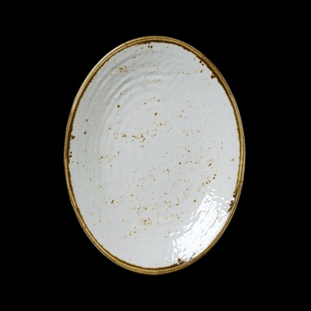 Craft White Dinnerware 26 x 19.7cm Oval Plate