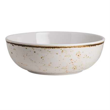 Craft White Buffet Small Round Bowl 22.8cm Dia, 2.1Ltr 9 ", 72oz