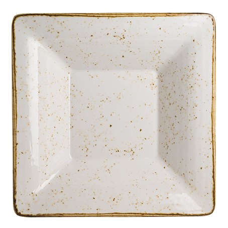 Craft White Buffet Square Pebble Bowl 34.3cm, 2.8Ltr 13 1/2 ", 96oz