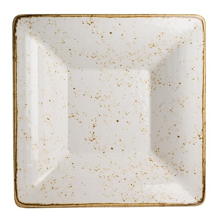 Craft White Buffet Square Pebble Bowl 38.1cm, 4.73Ltr 15 ", 160oz