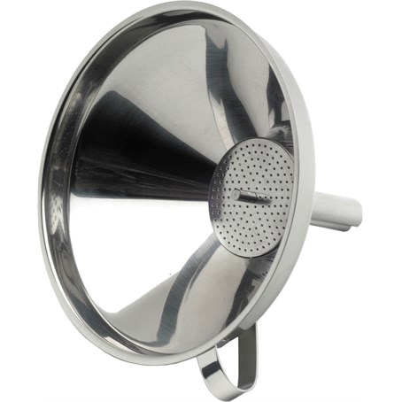 Stainless Steel 5"Funnel With Removable Strainer