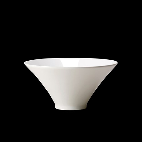 Monaco White Axis Bowl 10.25cm 4 "