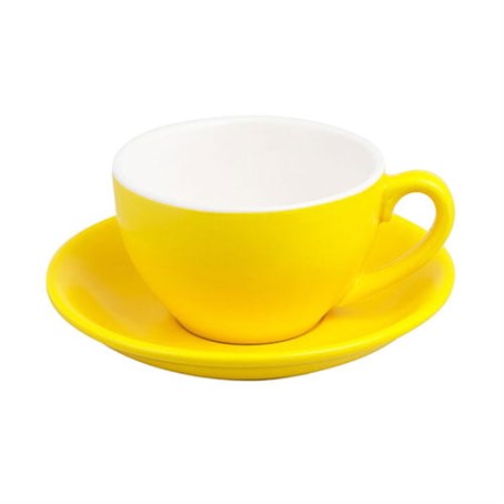 Intorno Large Cappuccino Cup Maize  28cl/ 9  3/4oz