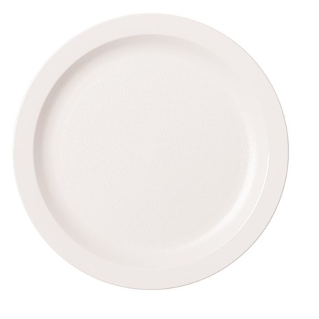 Cambro Ø229mm White Narrow Rim Plate