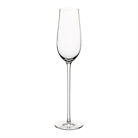 Leila Crystal Tall Champagne  Flute