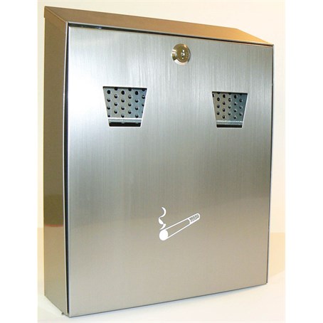 Wall Mounted Stainless Steel Ashbin