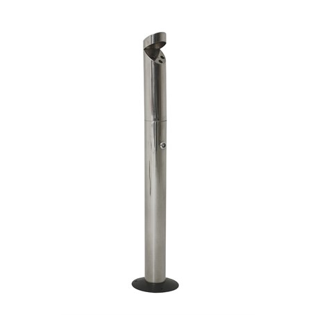 Genware Floor-Mounted Stainless Steel Smokers Pole 92cm