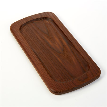 Serving Board, Ash Wood, Rimmed, 12" L