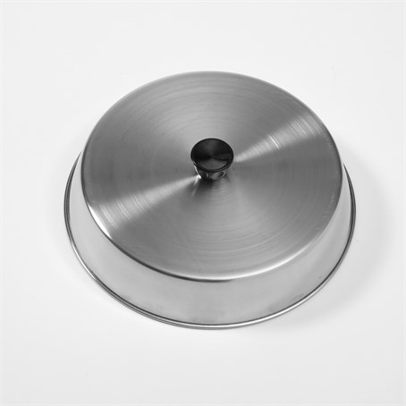 Basting Cover, Stainless Steel, Round