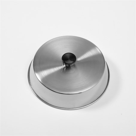 Basting Cover, Stainless Steel, Round