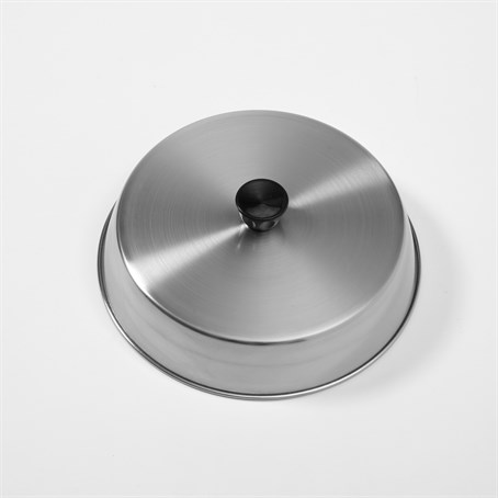 Basting Cover, Stainless Steel, Round