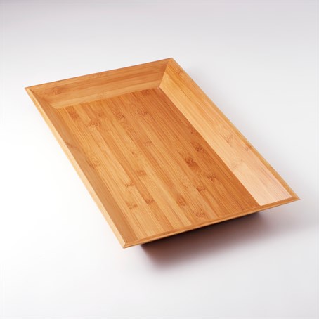 Tray, Bamboo Rectangular, 21" L