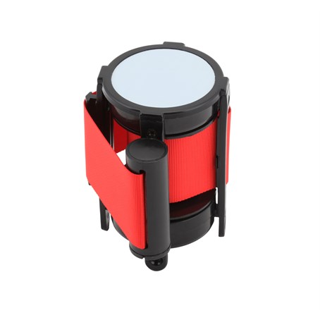 Genware Barrier Post - Retractable Red Belt