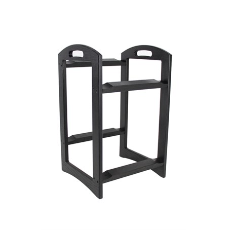 Black Lacquer 2 Level Stand for GN1/2 Boxes