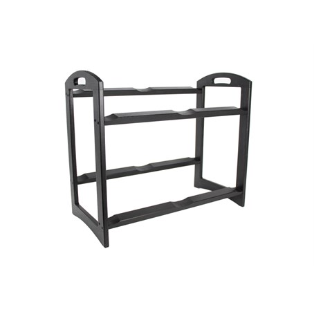 Black Lacquer 2 Level Stand for GN1/2 & 1/1 Boxes