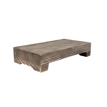 Driftwood Rectangular Riser