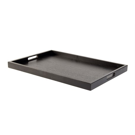 Havana Black Tray With Handles