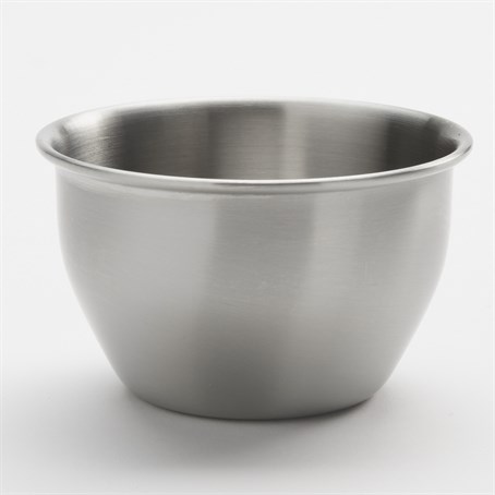 Sauce Cup, Stainless Steel, Satin, Round, 8 oz