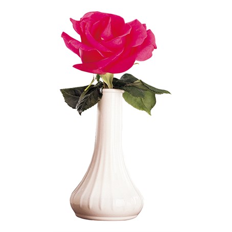 Cambro White  6" Bud Vase