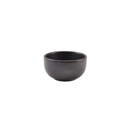 Terra Porcelain Black Round Bowl 11.5cm