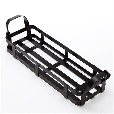 Condiment Rack, Black, 12"