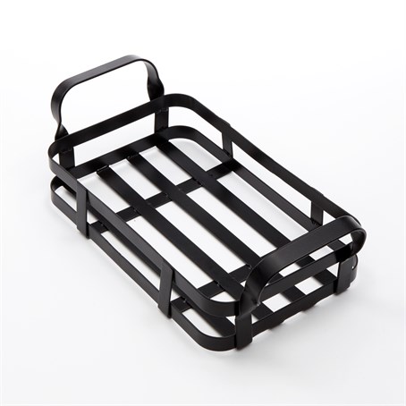 Condiment Rack , Black,  9"