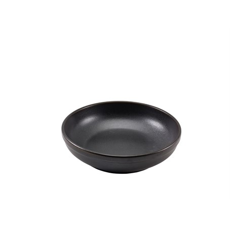 Terra Porcelain Black Coupe Bowl 23cm