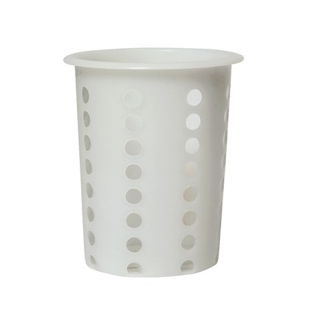 Cutlery Cylinder White 100 mm Diameter135mm High