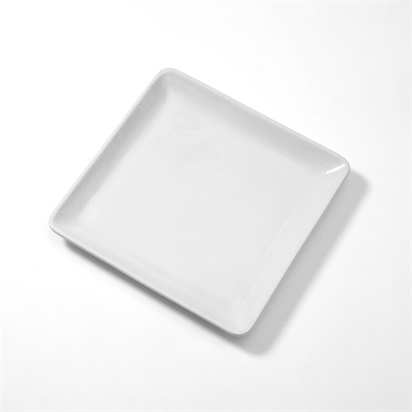 Platter, Ceramic, Square, 14" Sq.