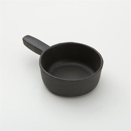 Mini Fondue Pot, Cast Iron, 12.5 oz