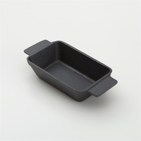 Casserole, Cast Iron, Rectangular  9-1/2 oz