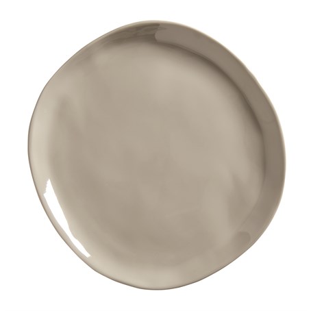 Coupe Plate, Round, Shadow, 10-1/2" Diameter