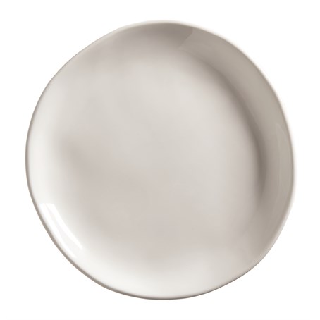 Coupe Plate, Round, Cloud, 9" Diameter