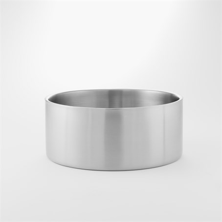 Stainless Steel, Satin Bowl, Double Wall, 156 oz