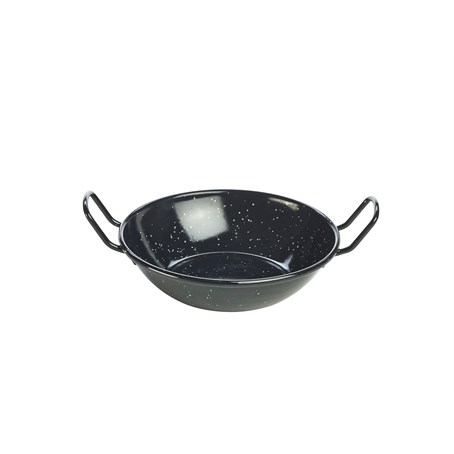 Black Enamel Dish 16cm