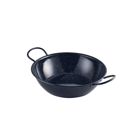 Black Enamel Dish 26cm