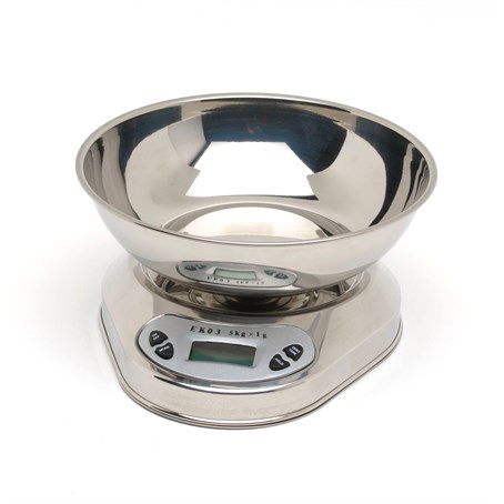 Stainless Steel Digital Scales  5Kg Graduated 1 Gm