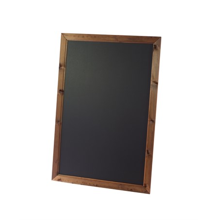 Framed Blackboard Oak Finish 636mm x 486mm