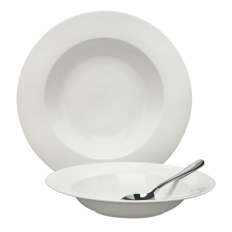 Glacier Rimmed Pasta Bowl 27cm