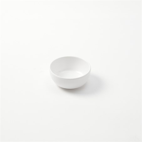 Bowl, Round, Melamine, White, 4 Oz.