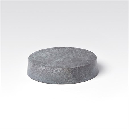 Riser, Mel, Round, Grey Stone, 10-1/8"Diameter