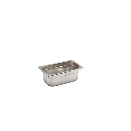 Stainless Steel Gastronorm Pan 1/4 - 100mm Deep