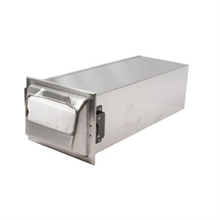 San Jamar Chrome Minifold In-Counter Napkin Dispenser