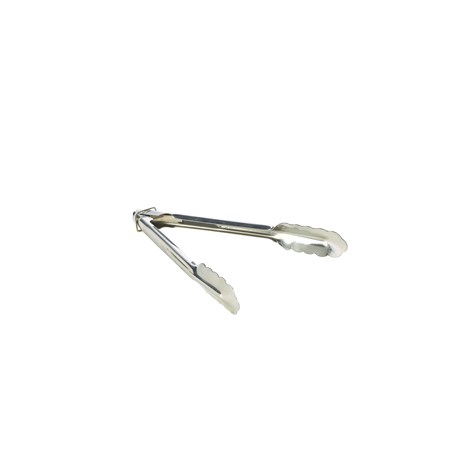 Heavy Duty Stainless Steel All Purpose Tongs 9''