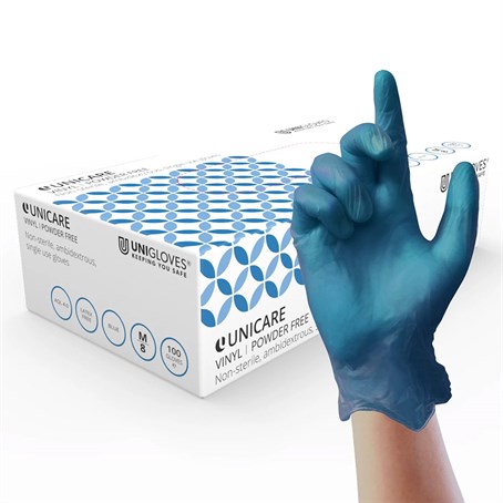 Gloves Vinyl Medium