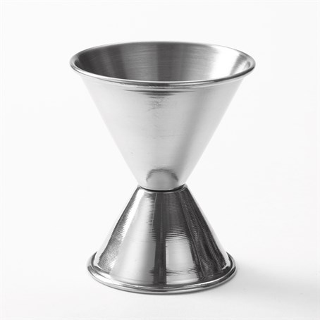 Jigger, Stainless Steel, 1 Oz. X 2 Oz.