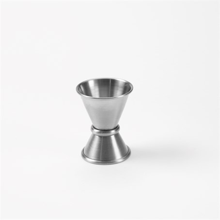 Jigger, Stainless Steel, Satin, 1/2 Oz. X 3/4 Oz.