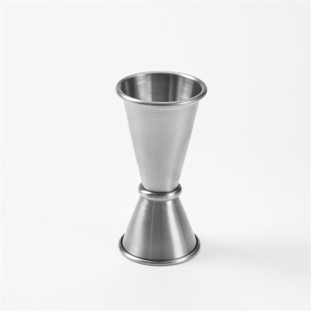 Jigger, Stainless Steel, Satin, 3/4 Oz. X 1-1/4 Oz.